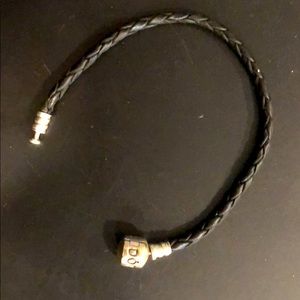 Pandora Leather Rope Bracelet